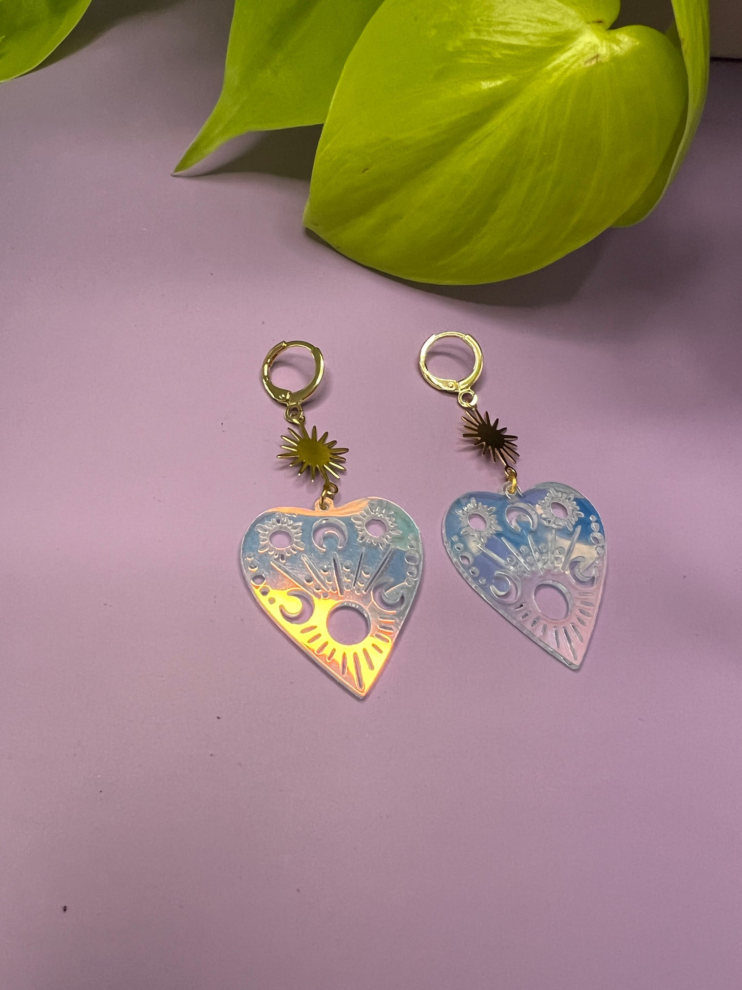 Hello? Goodbye. Planchette Earrings